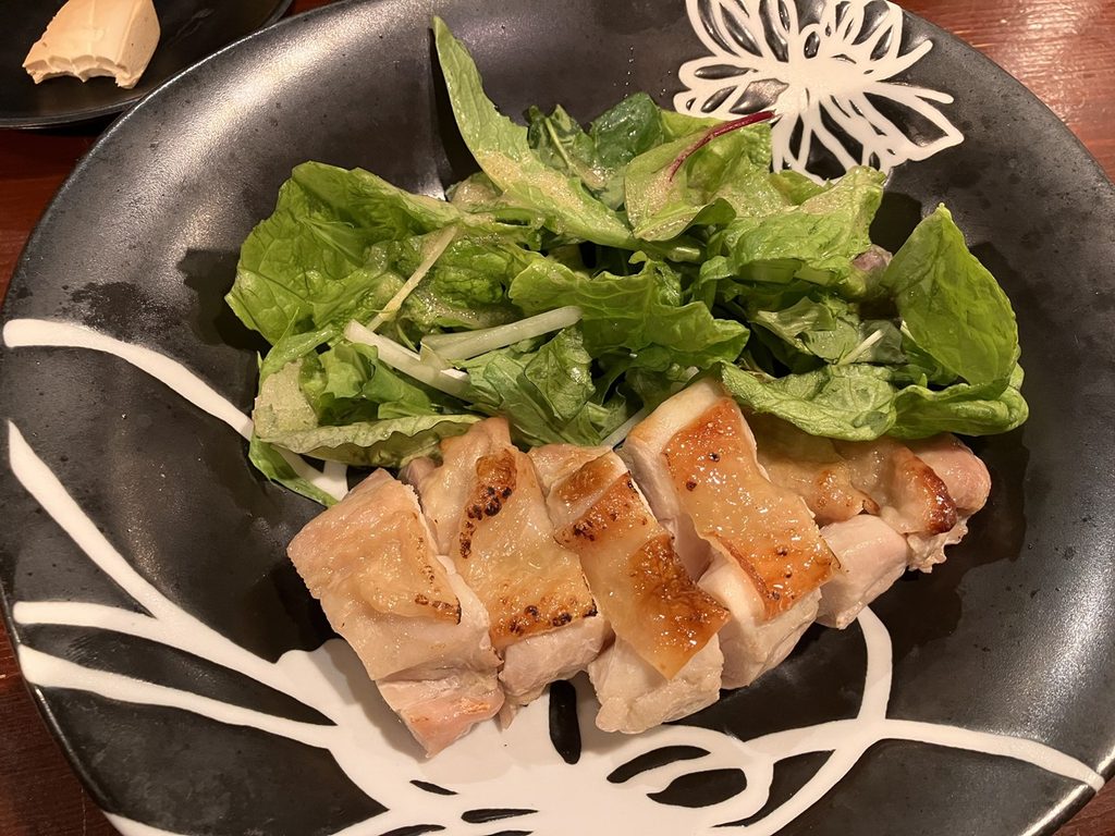 和み酒鬼灯で提供された鶏料理
