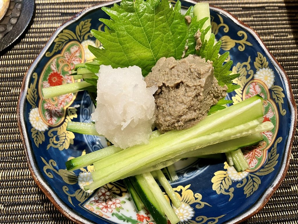 豊橋の居酒屋ろじわらで食べたかに味噌