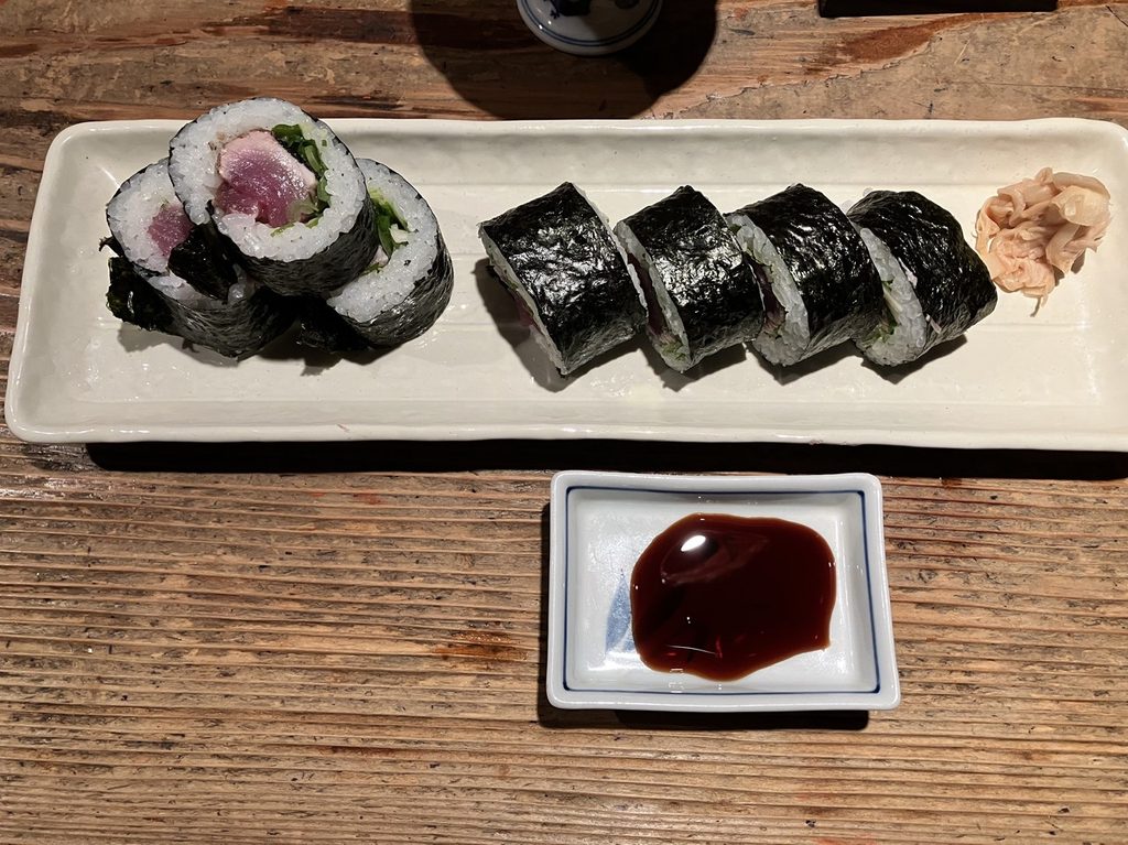 高知の居酒屋大黒堂で味わった土佐巻き